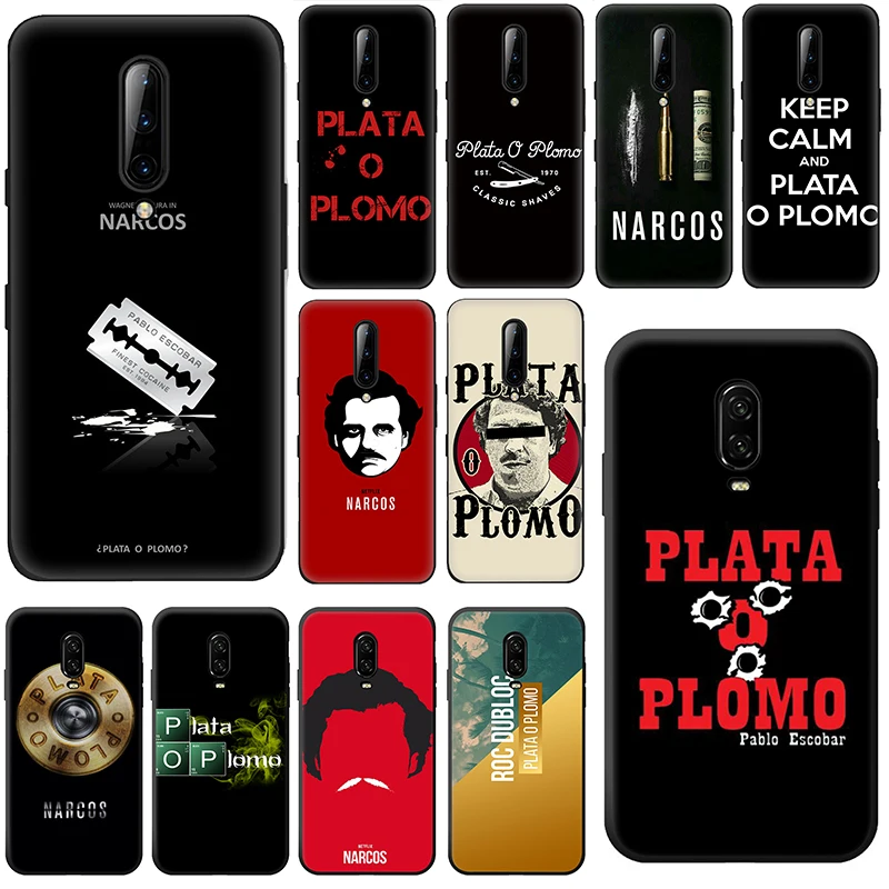 YIMAOC La Plata o Plomo Narcos Soft Case for Oneplus One Plus 7 pro 6 6t 5t 5 Silicone Cover |