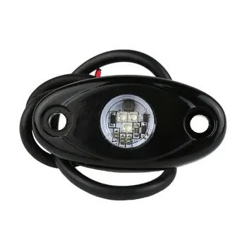 

4PCS LED Rock Lights Waterproof LED Neon Underglow Light for Car Truck SUV Boat E7CA