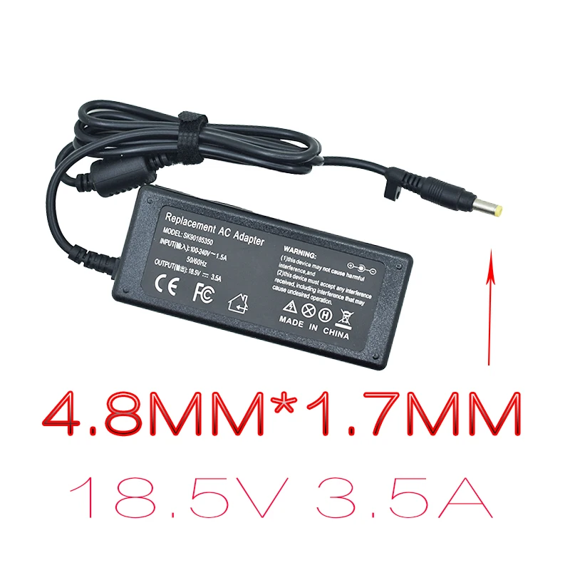 18 5 V 3.5A обеспечение резервного питания для ноутбука hp 500 520 NC4200 NC6100 адаптер DV1000 DV2000