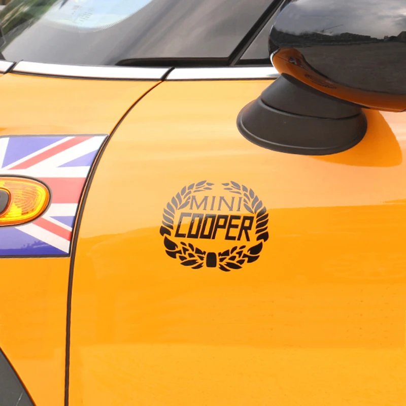 Автомобильный Стайлинг кузова двери окна наклейки внешний декор для Mini Cooper S JCW R55