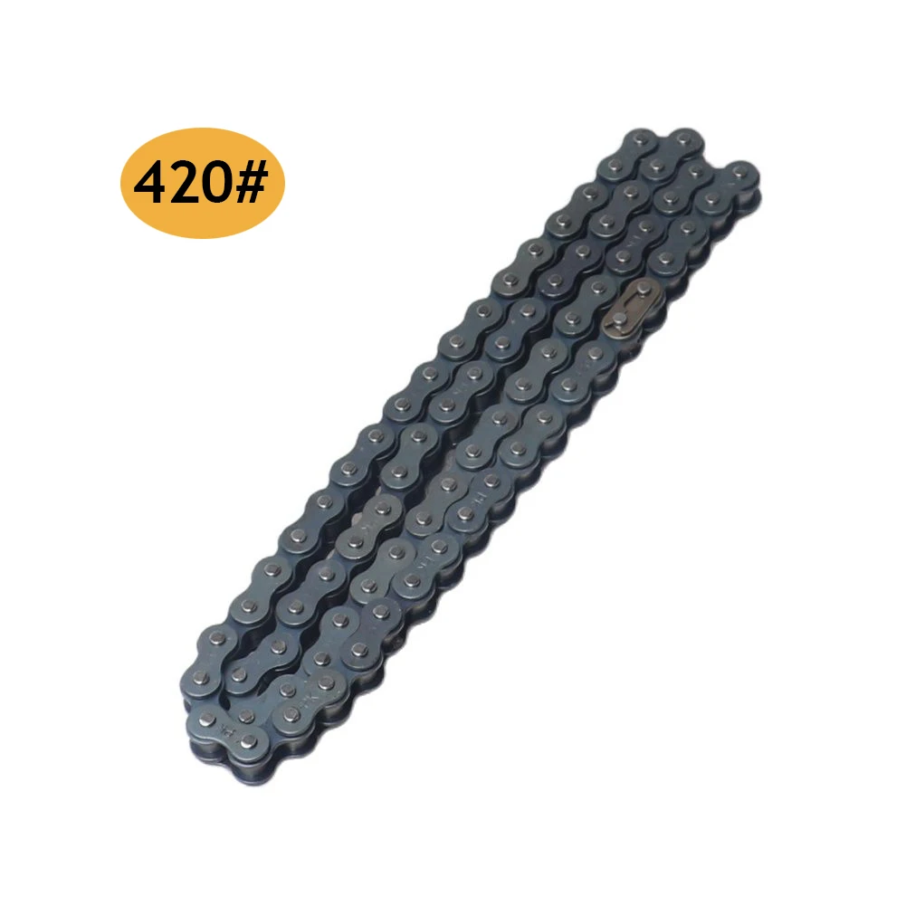 420 420# 74 76 78 80 82 88 90 92 94 96 Links 102L 104L 108L Chain For Pit Pro Dirt Bike Atv Quad 125cc 140cc 150cc Mini Moto Chain