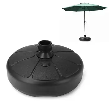 

Sun umbrella base center pillar umbrella base plastic circular water injection courtyard umbrella base