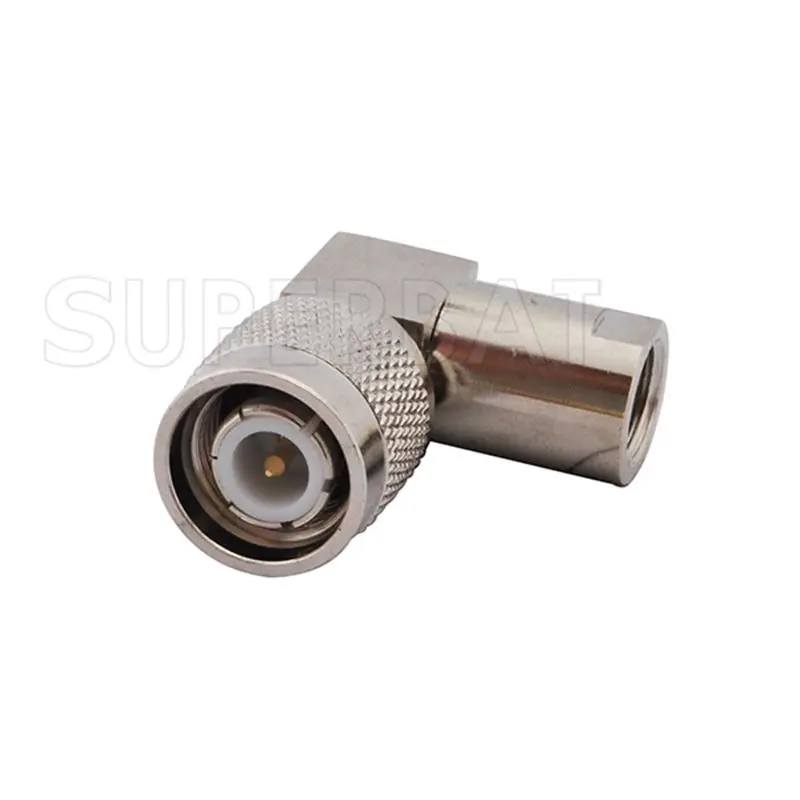 

Superbat 90 deg TNC-FME Adapter TNC Male to FME Plug Right Angle RF Coaxial Connector