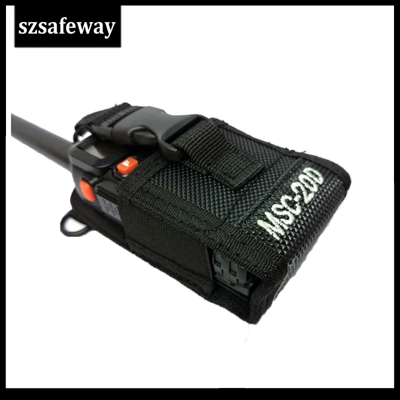 MSC-20D иди и болтай Walkie Talkie “иди кожаный чехол для переноски Чехол Talkie“ сумка Baofeng