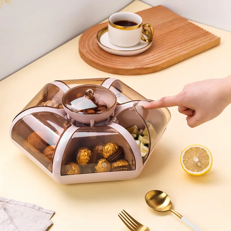 Boîte à Bonbons Lotus- Élégance et Praticité Modernes