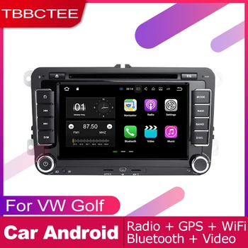 

TBBCTEE 2 DIN Auto DVD Player GPS Navi Navigation For Volkswagen VW Golf MK6 2008~2014 Car Android Multimedia System Screen