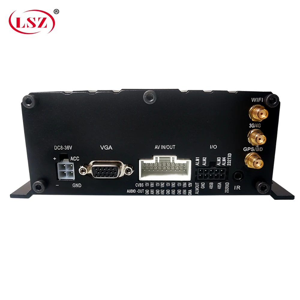 LSZ source factory sd+ хост мониторинга жесткого диска ahd1080p 2 млн пикселей 4g gps wifi mdvr школьный автобус/экскаватор/комбайн