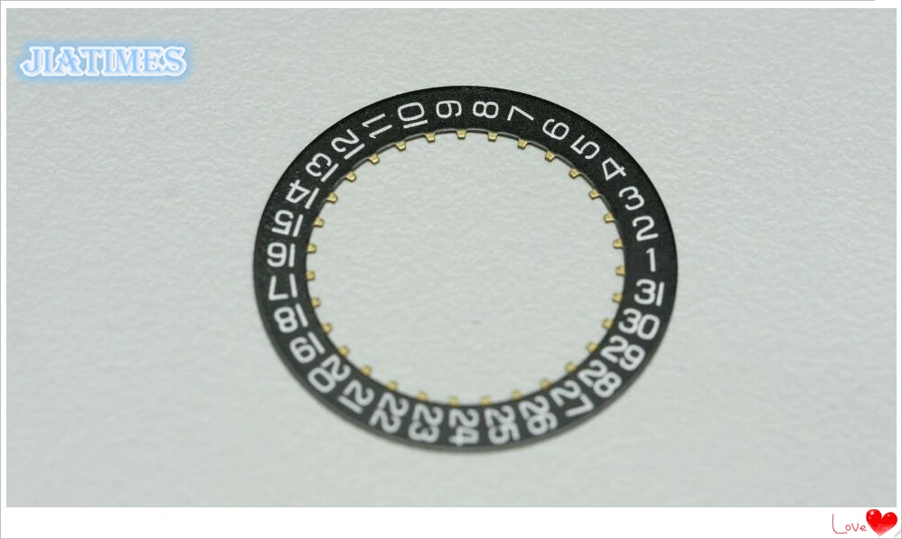 

Generic H3 Black Date Indicator Date Wheel 2557/1 for ETA 2804-2 2824-2