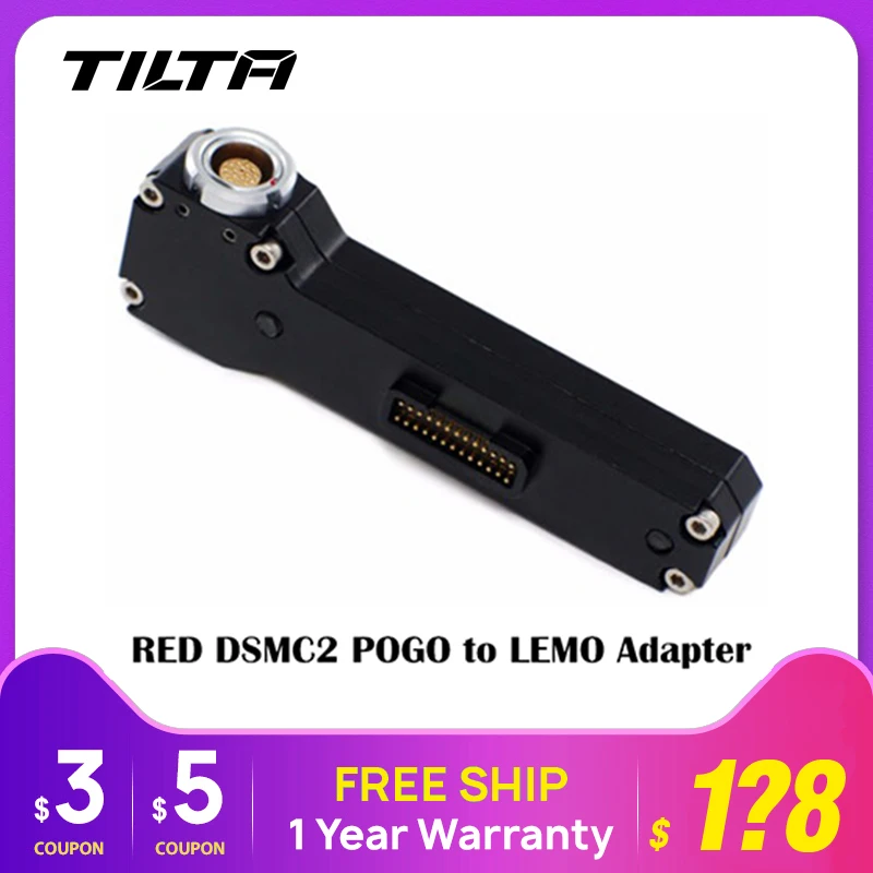 Tilta REL 03 Pogo naar LEMO Adapter voor TILTA RED DSMC2 Camera Kooi tilta accessories|Аксессуары для фотостудии| |