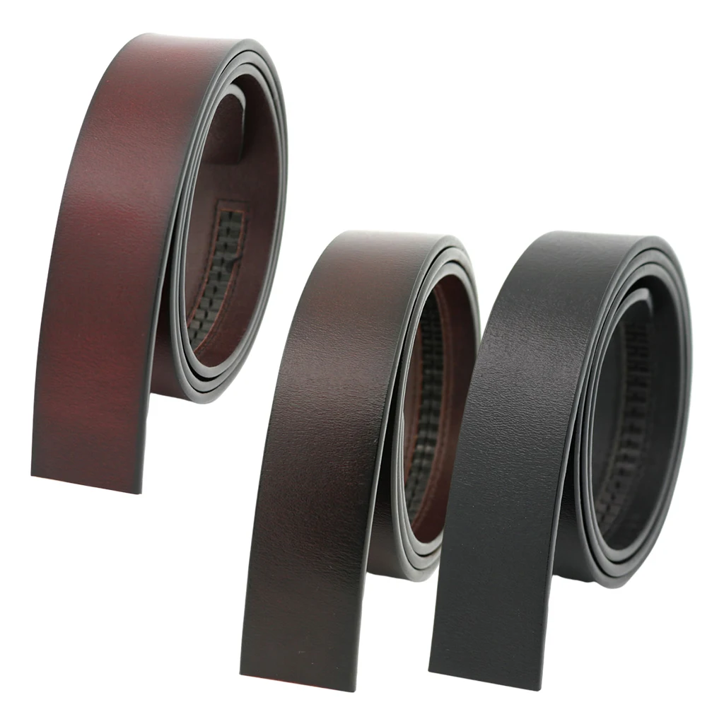 COTIDI Ceinture Homme Automatique Sans Trou - Cuir Vachette 35mm