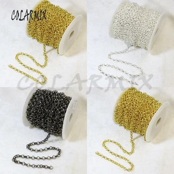 

5 meters links Opened chain necklace link Chain necklace accessories bulk accessories chain for jewelry making 9450