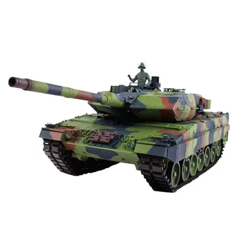 

1:16 German Leopard 2A6 Main Battle Tank 2.4G Remote Control Model Military Tank with Sound Smoke Shooting Effect -Basic Edition