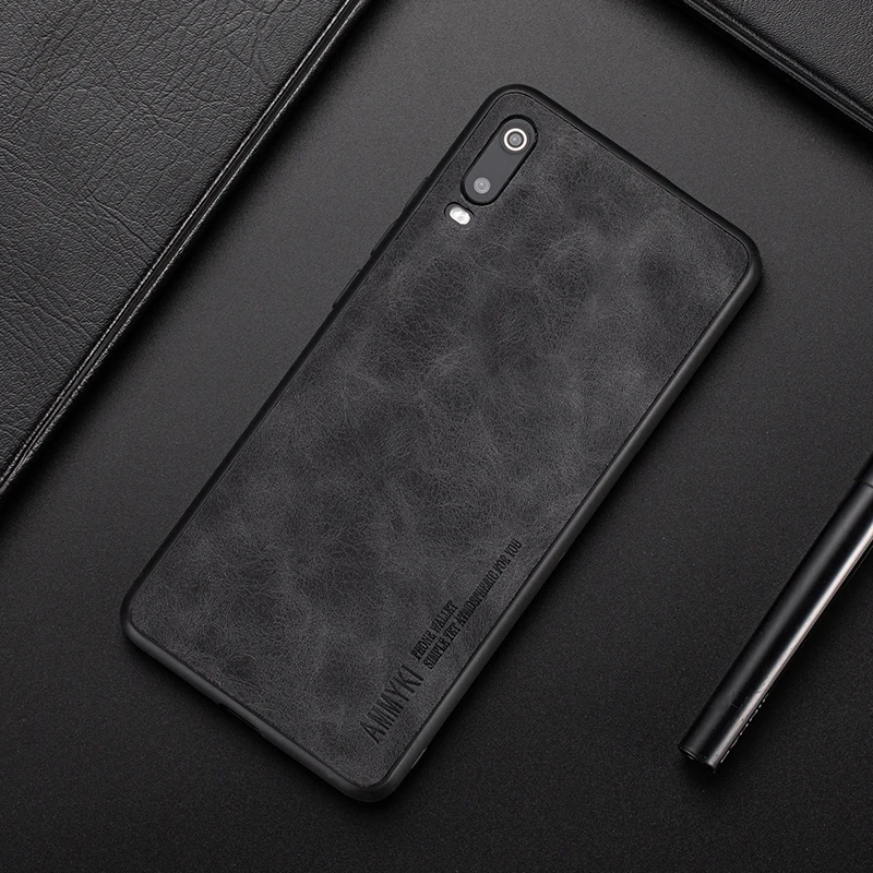 Чехол AMMYKI из мягкой кожи для Huawei P9 P10 Plus чехол бампер ТПУ и силикона Honor V9 V10 V20 V30 Pro