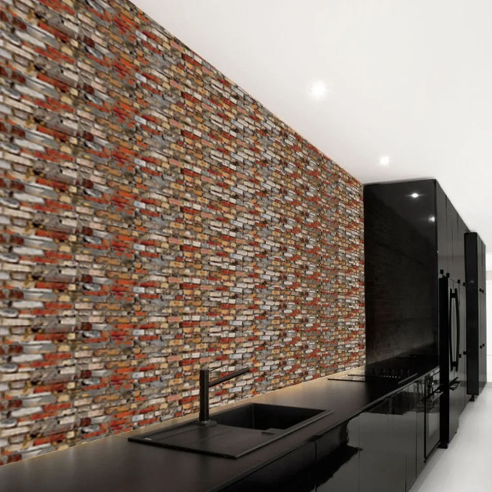 Simulation of wood floor stickers waterproof non-slip wear-resistant DIY self-adhesive tile stickers living room bedroom 30D5 (7)