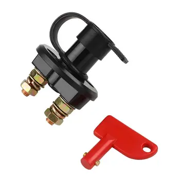 

Car Battery Disconnect Switch Master Cut-off Quick with Removable Key 2-Post