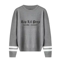 2019 новый модный свитер lil pee мужской/женский зимний свитер пуловер горячий свитер Молодежный Серый Повседневный свитер lil pee XXS-4XL для