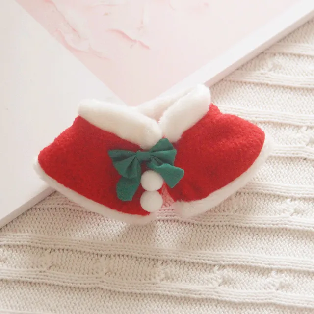 Xmas Mini Scarf Hat Decor Doll Clothes Accessory Miniature Christmas Party Ornament For 20cm Russian Handmade Doll Idol Doll 2