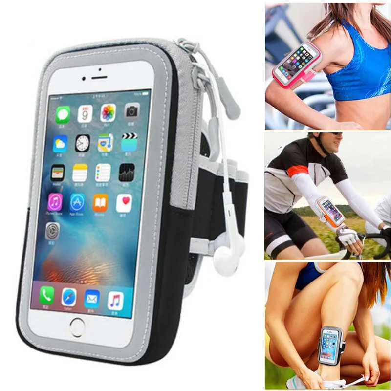 

Armband For Samsung Galaxy A20e Waterproof Clear Pouch Bag Case Running GYM Sport Arm band For SFR Altice S42 Phone Case