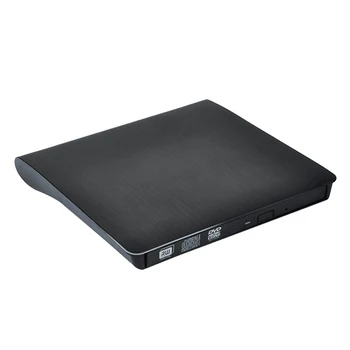 

External DVD Drive USB 3.0 Rewriter Portable Slim Burners Writer High Speed Data Transfer for Laptop PC DU55