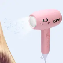 Фен для волос, мини, горячий холодный вентилятор, 1000 Вт, ручка, фен, стайлер, складной, для ванной, дома, путешествия, портативный