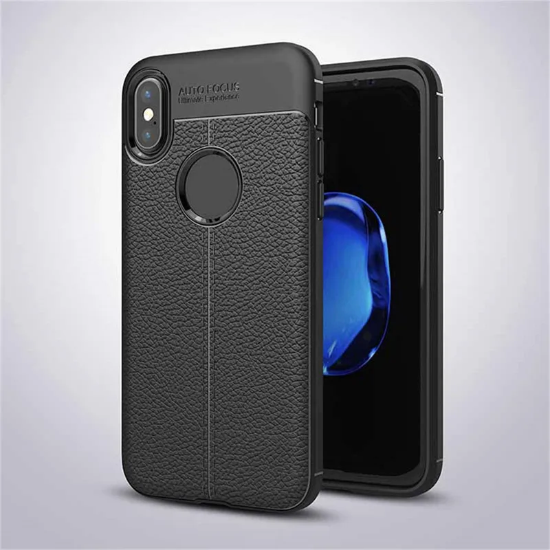 PDGB кожаный чехол из ТПУ с узором для iPhone 11 Pro X XS MAX XR 8 7 Plus 6 6s 5 SE S Мягкий силиконовый