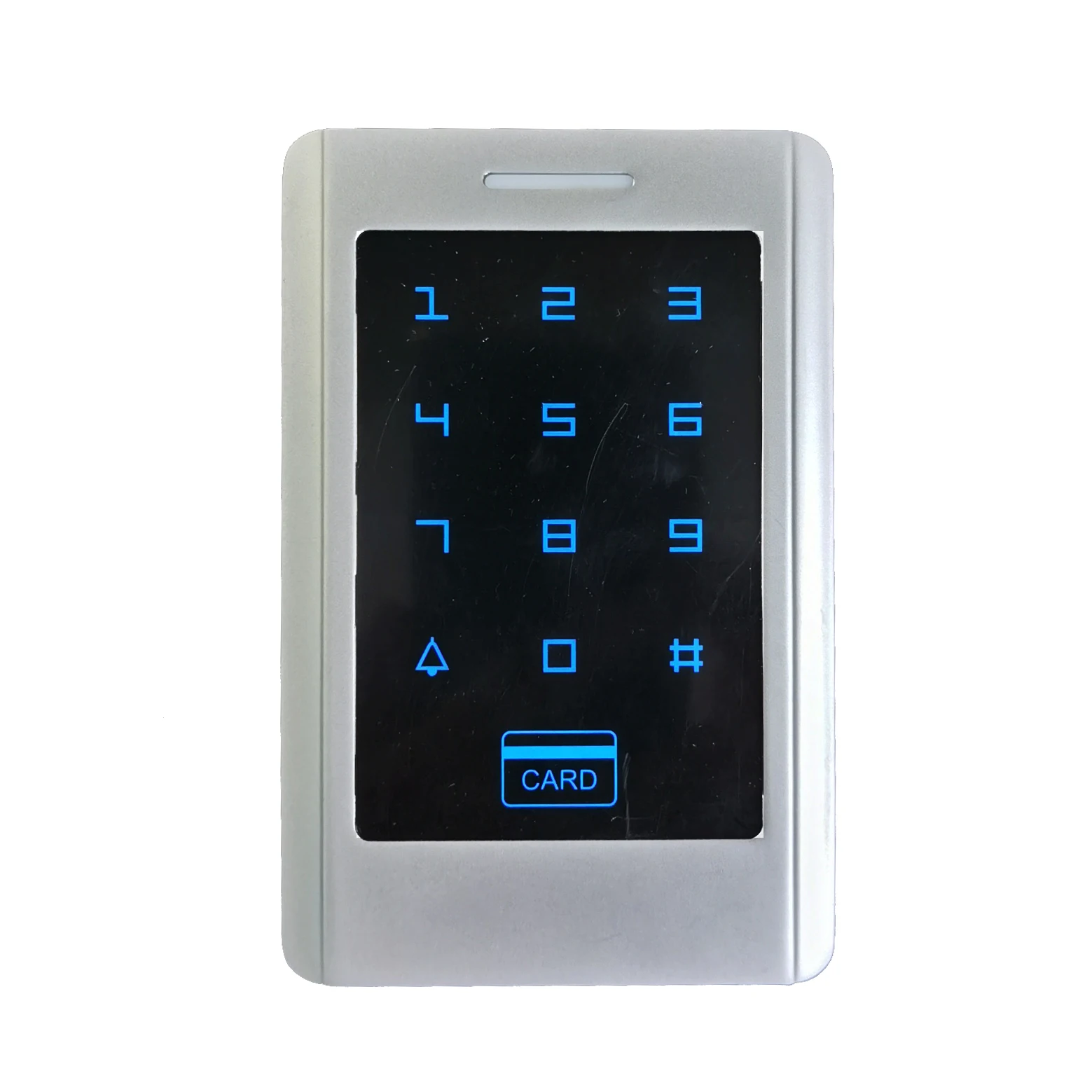 

Standalone Access Controller 125KHZ MHZ RFID Keypad Metal Case IP66 Waterproof Touch Key for Door Lock Gate Opener
