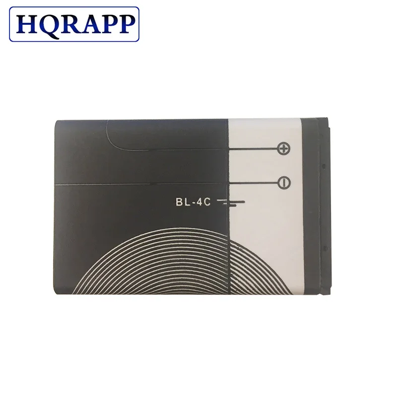 

1pc 890mAh Replacement BL-4C BL4C Cell Phone Battery Nokia 6100 6125 6136 6170 6300 7705 7200 7270 8208 BL 4C Batteries