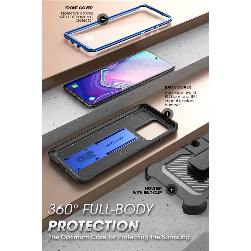 For Samsung Galaxy S20 Ultra Case / S20 Ultra 5G Case SUPCASE UB Pro Full-Body Holster Cover WITH Built-in Screen Protector For Samsung Galaxy S20 Ultra Case / S20 Ultra 5G Case SUPCASE UB Pro Full-Body Holster Cover WITH Built-in Screen Protector