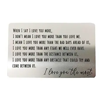 

Men's Engraved Business Wallet Credit Card Holder Casual Purse Anniversary Gifts X5XA