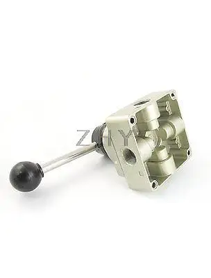HV-03 3/8PT 4 способа 3-х позиционный ручной роторный рычаг клапана Max.1.0 МПа