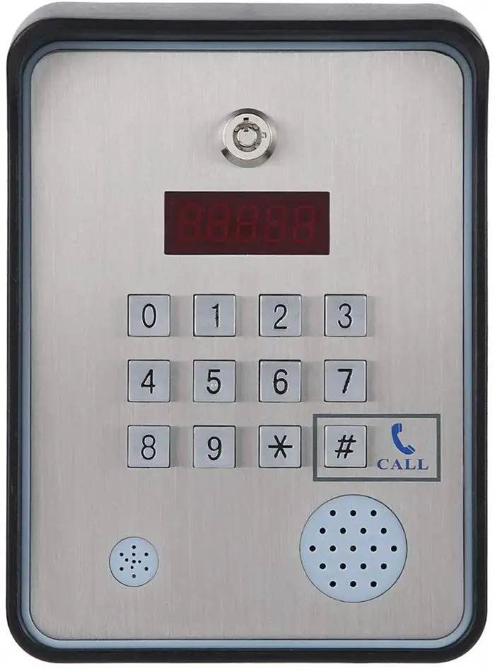 LPSECURITY GSM Домофон контроль доступа к дверным воротам/GSM Домофон аварийный Открыватель ворот контроль доступа