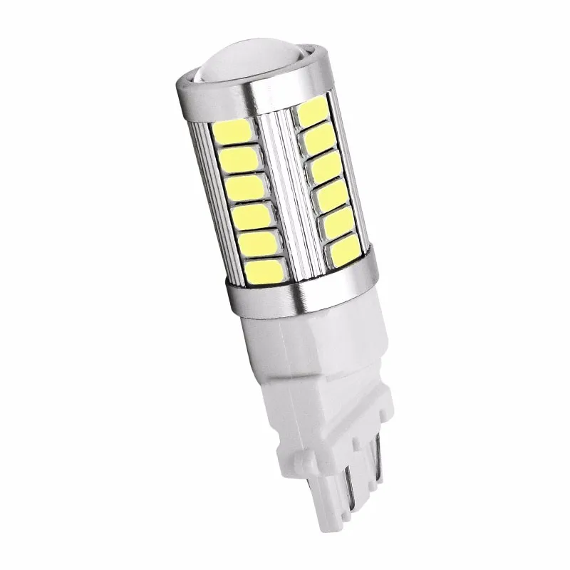 1 X T25 3157 P27/7 Вт 33 SMD 5630 5730 СВЕТОДИОДНЫЙ Автомобильный тормоз светильник s двигатель дневные ходовые огни светильник сигнала поворота белый/красный/желтый/Янтарный 12V