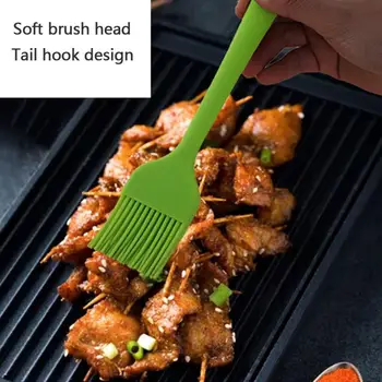 

1Pc Silicone Baking Basting Brush Oil BrushesFor Cake Brush Pastry Cream For Bread BBQ Utensil Safety Kitchen Tools