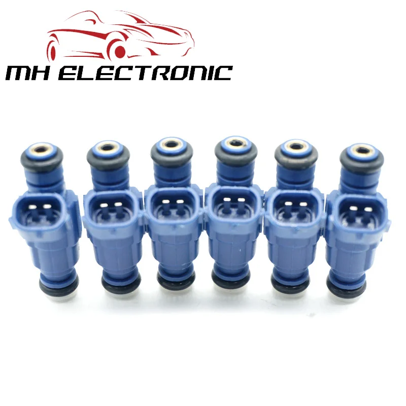 MH Электронный 6 шт./компл. топливный инжектор 35310-2B000 353102B000 для hyundai i20 i30 ДЛЯ Kia Cee'D 1,4