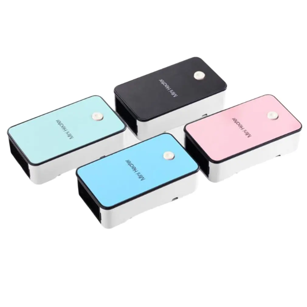 Portable Mini Fan Heaters Portable Desktop Heaters Small Energy Saving Heaters On Office Desk Electric Heaters Green