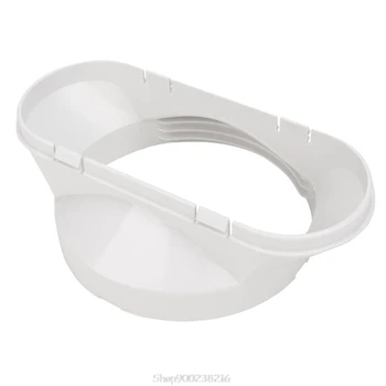 

15cm Dia Round Portable Air Conditioning Body Exhaust Duct Interface Pipe Connector Conditioner Parts S27 20 Dropship