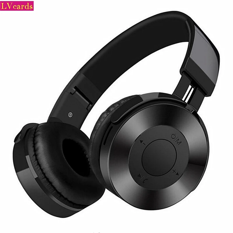 

LVcards 02 HIFI stereo earphones bluetooth headphone music headset support FM/TF mode headphones with microphone for PC/Phones