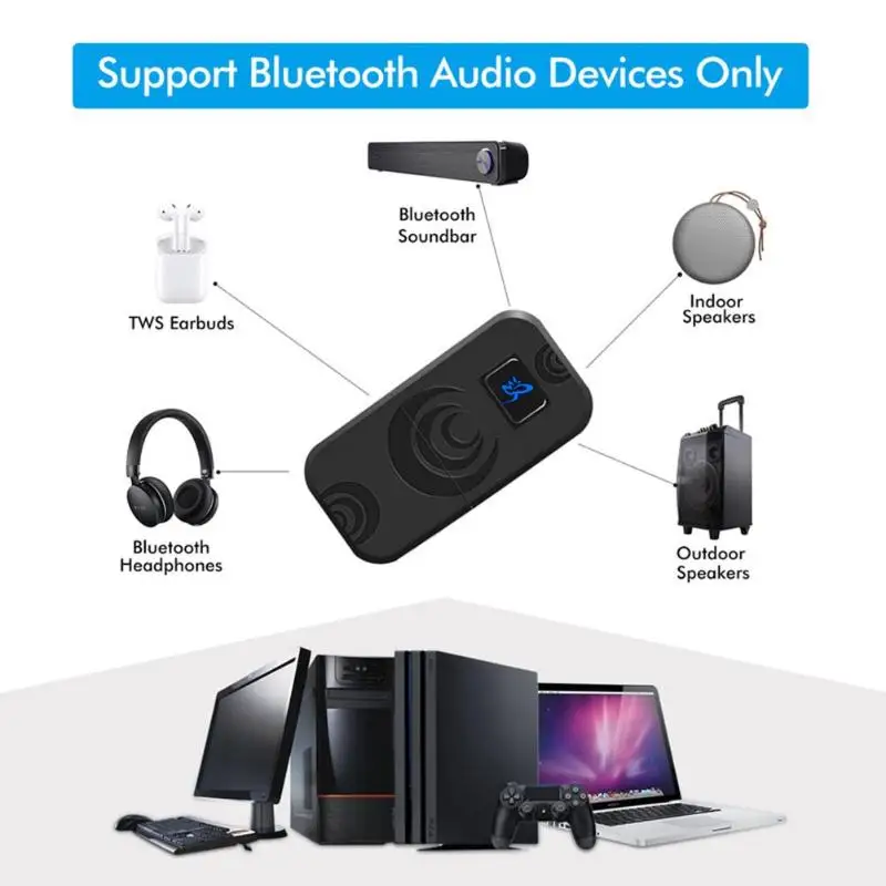 USB беспроводной адаптер с bluetooth передатчик Подходит для Nintendo Switch NS PS4 ПК