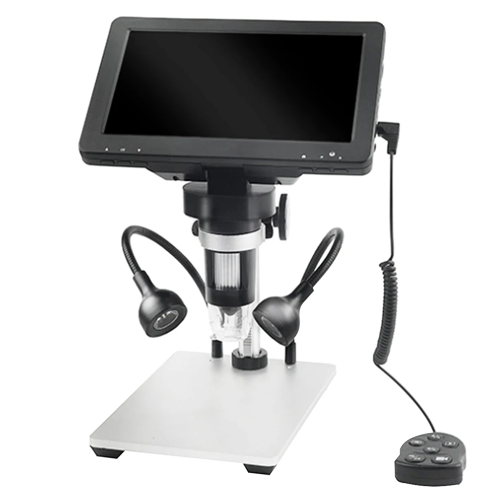 Lectronic Digital Microscope 12MP 7 Inch Large Screen LCD Display For
