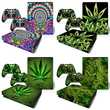 

Full Cover Skin Sticker Decal For Microsoft Xbox One X Console and 2 Controllers For Xbox One X Skins Sticker Vinyl Protector