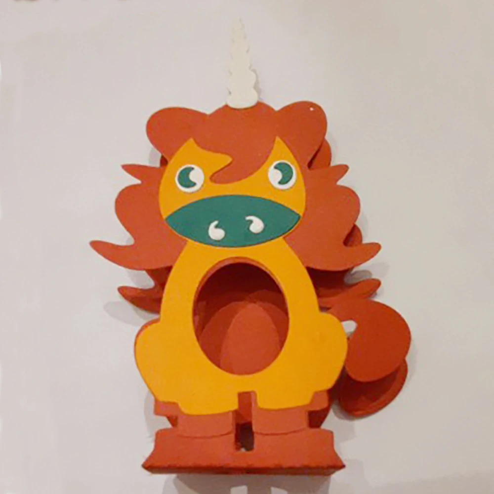 새로운 부활절 달걀, 유니콘 다이, 금속 절단 다이, 스크랩북 엠보싱 카드, 사진 앨범 장식, DIY 공예, 2021