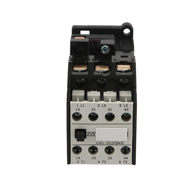 CJX1 22(3TB43) 3 фазный полюсный 2NC + 2NO 22A контактор переменного тока 24 36 110 220380 в