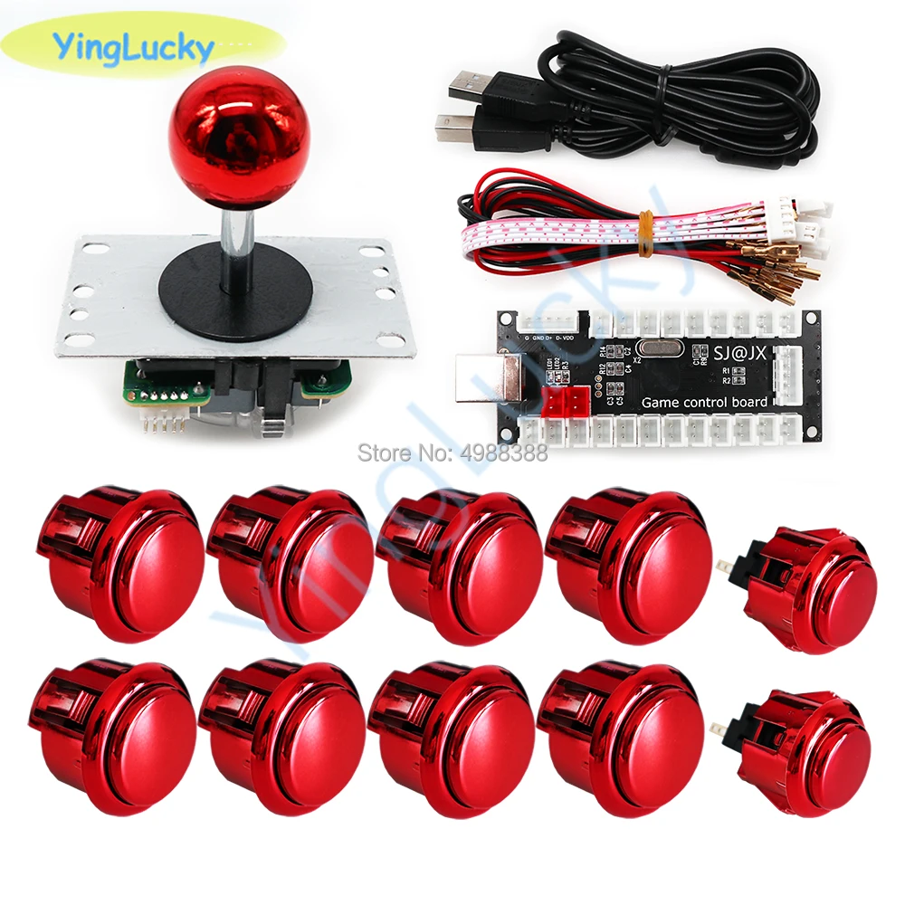 Набор joysticks копия sanwa JLF TP 8YT джойстик OBSJ 30 кнопки USB с нулевой задержкой