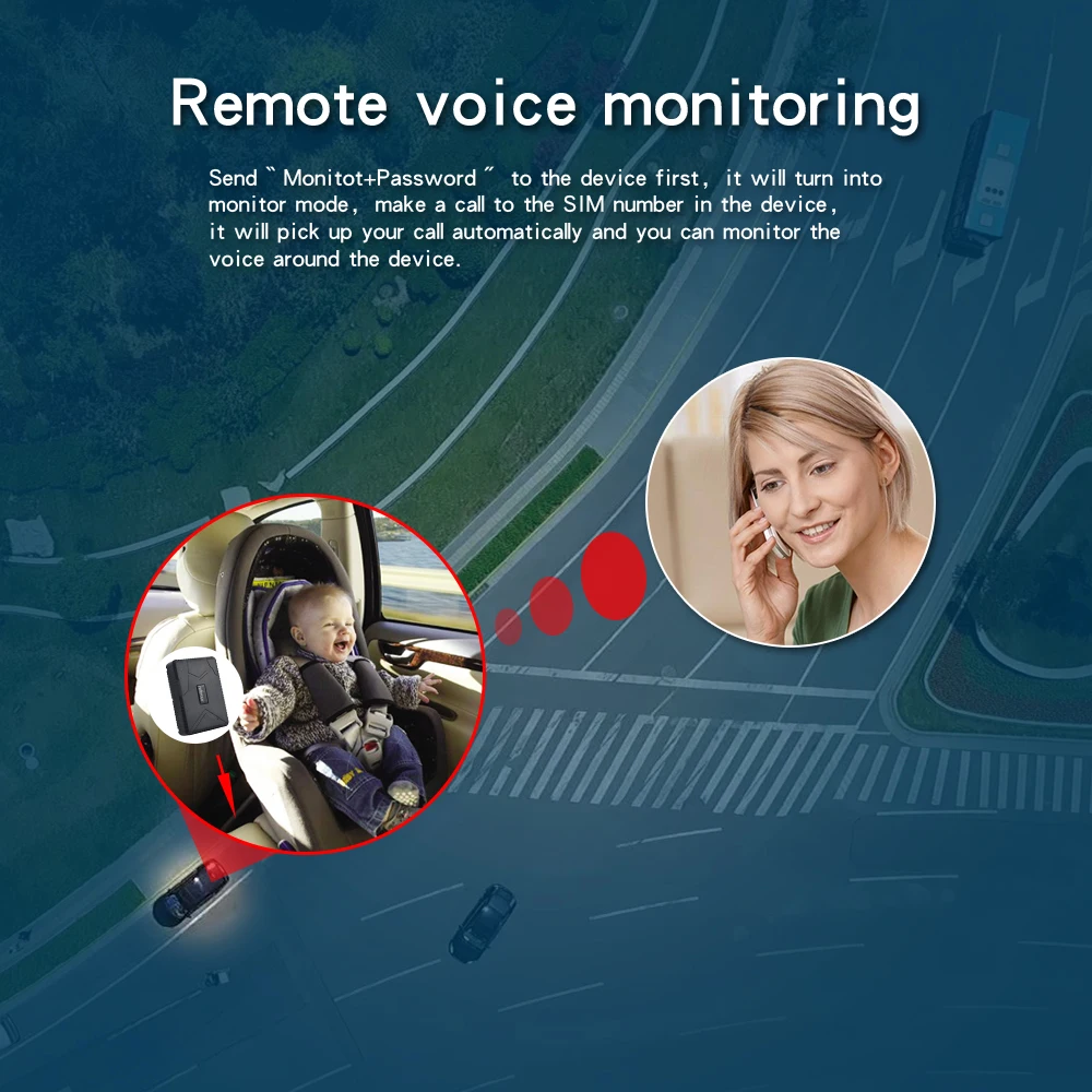 Автомобильный трекер TK915 12 24 в GPS локатор водонепроницаемый мощный магнит 10000 мАч