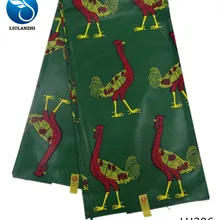 LIULANZHI хлопок нигерийский воск ткань африканская печать ткань белая африканская ткань Африканская воск ткань последние HJ204~ HJ218