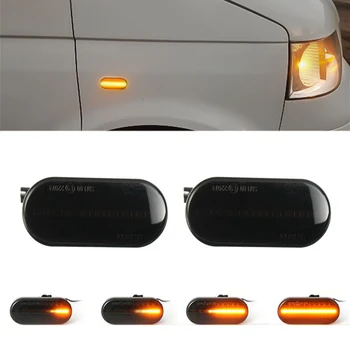 

2 Pieces Led Dynamic Side Marker Turn Signal Light Sequential Blinker Lamps For Volkswagen VW Bora Golf 3 4 Passat 3BG Polo SB6