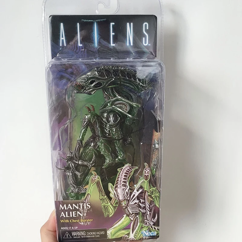 Инопланетяне против Хищника фигурки серии queen Face Hugger Mantis Gorilla Alien ПВХ фигурка модель игрушка; подарок - Цвет: Mantis Alien