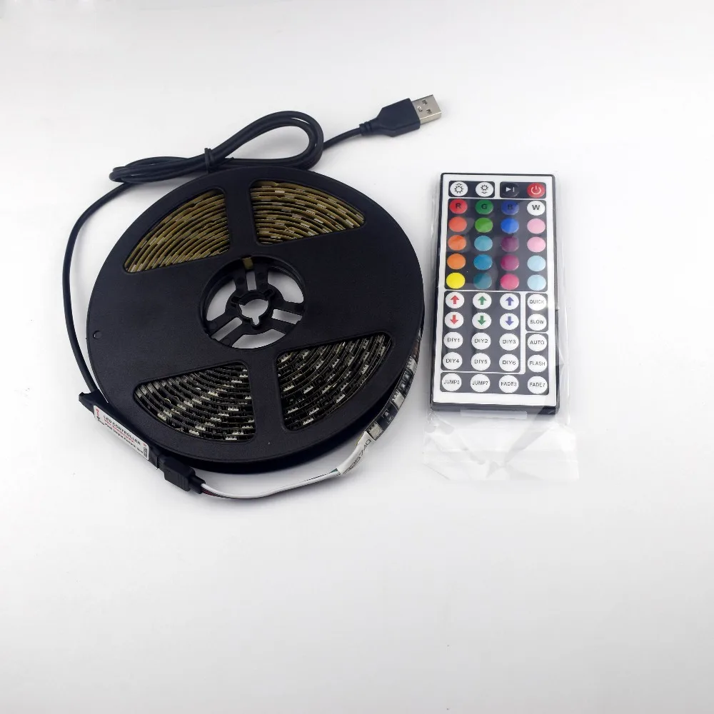 2835 SMD RGB USB зарядное устройство светодиодный светильник 5 в постоянного тока