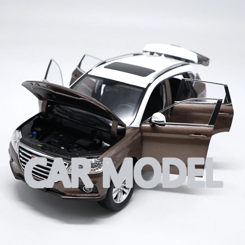 1:18 Масштаб сплава игрушечные машинки hafu H2 HAVAL модель автомобиля SUV детских игрушечных автомобилей авторизованный игрушки для детей