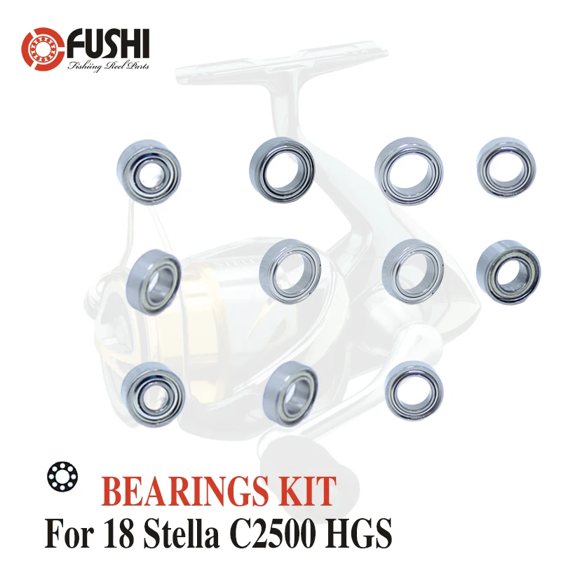 

Набор шариковых подшипников из нержавеющей стали для спиннинга Shimano 14 Stella C2500 HGS / 03282